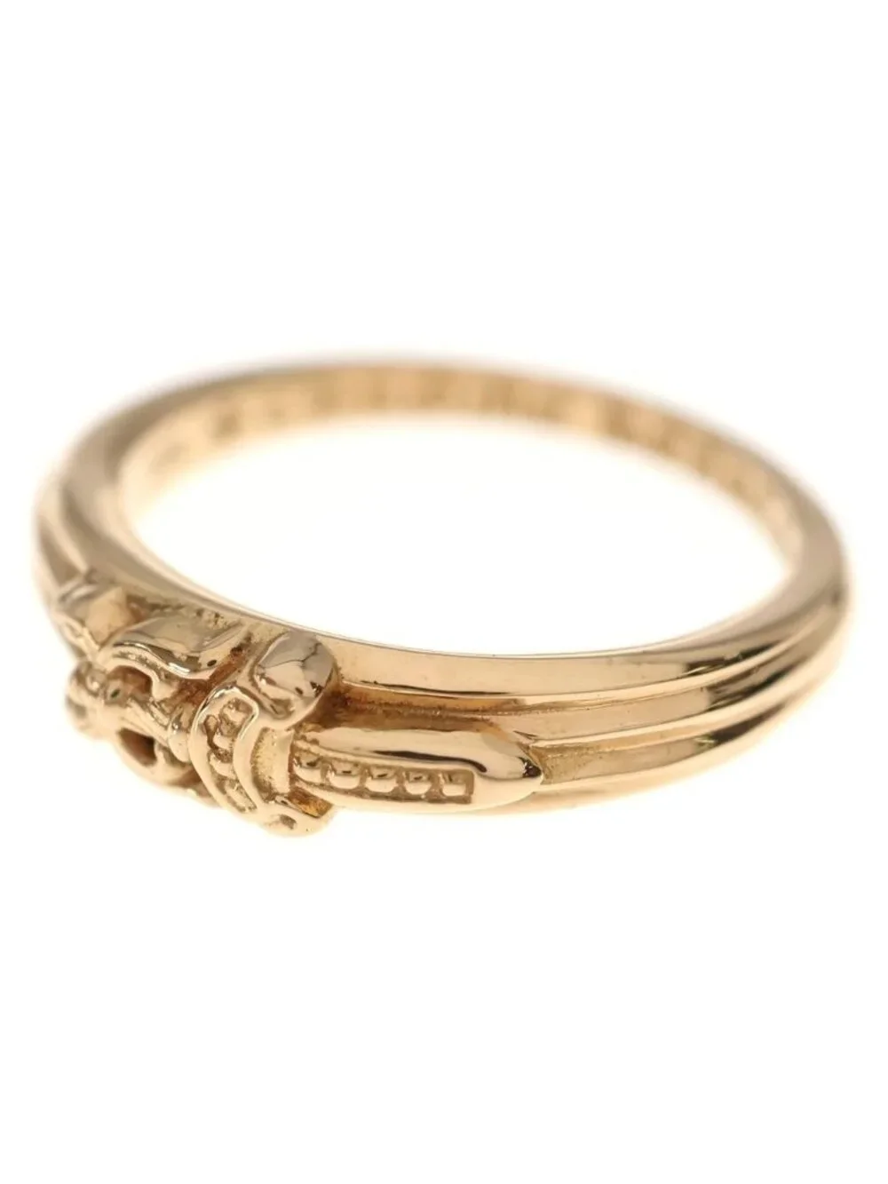 Chrome Hearts 22k Babyclsc Baby Classic Daga Ring Gold